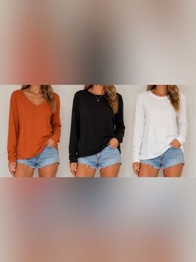 Bundle Of Old Navy Navy Long Sleeve Tops